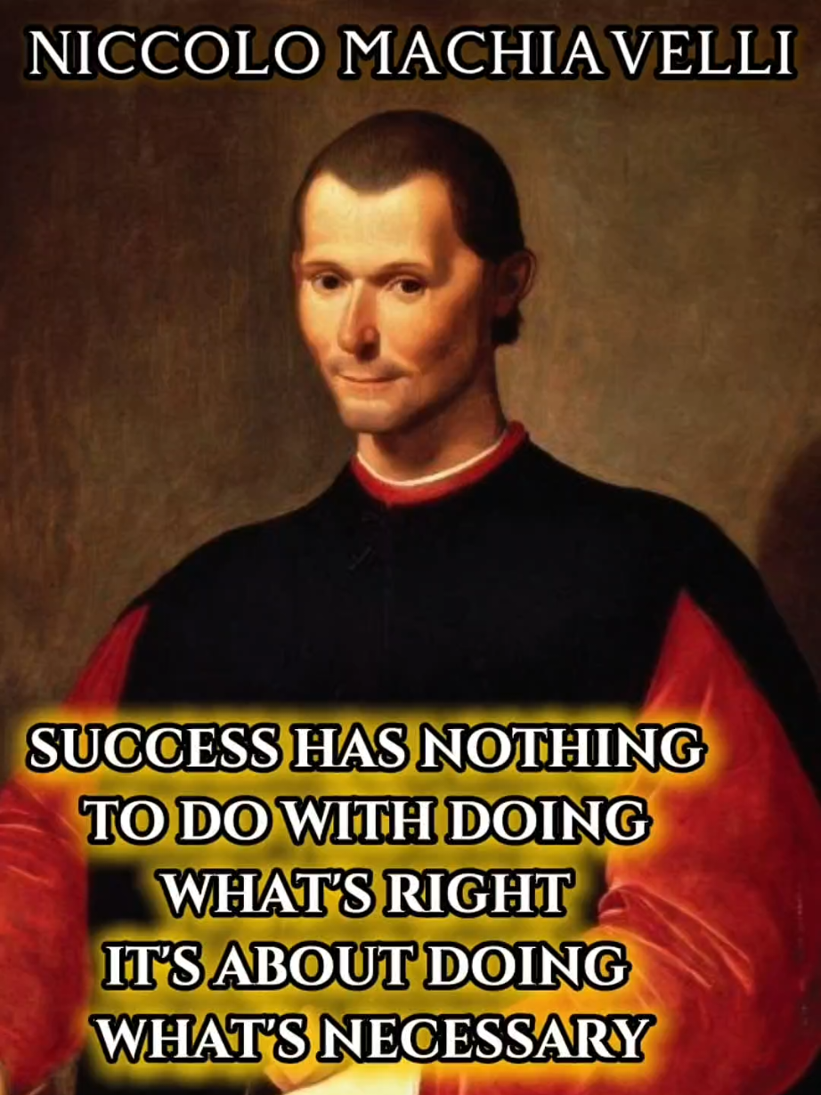 NICCOLO MACHIAVELLI  #motivation #grwm #quotes #mindset #philosophy 