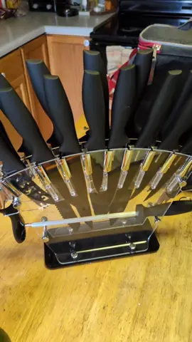 FREE GIFT WITH PURCHASE  19 PIECE KITCHEN KNIFE SET @Jannette Campos LLC #kitchen #knife #cooking #tools #tiktokmademebuyit 