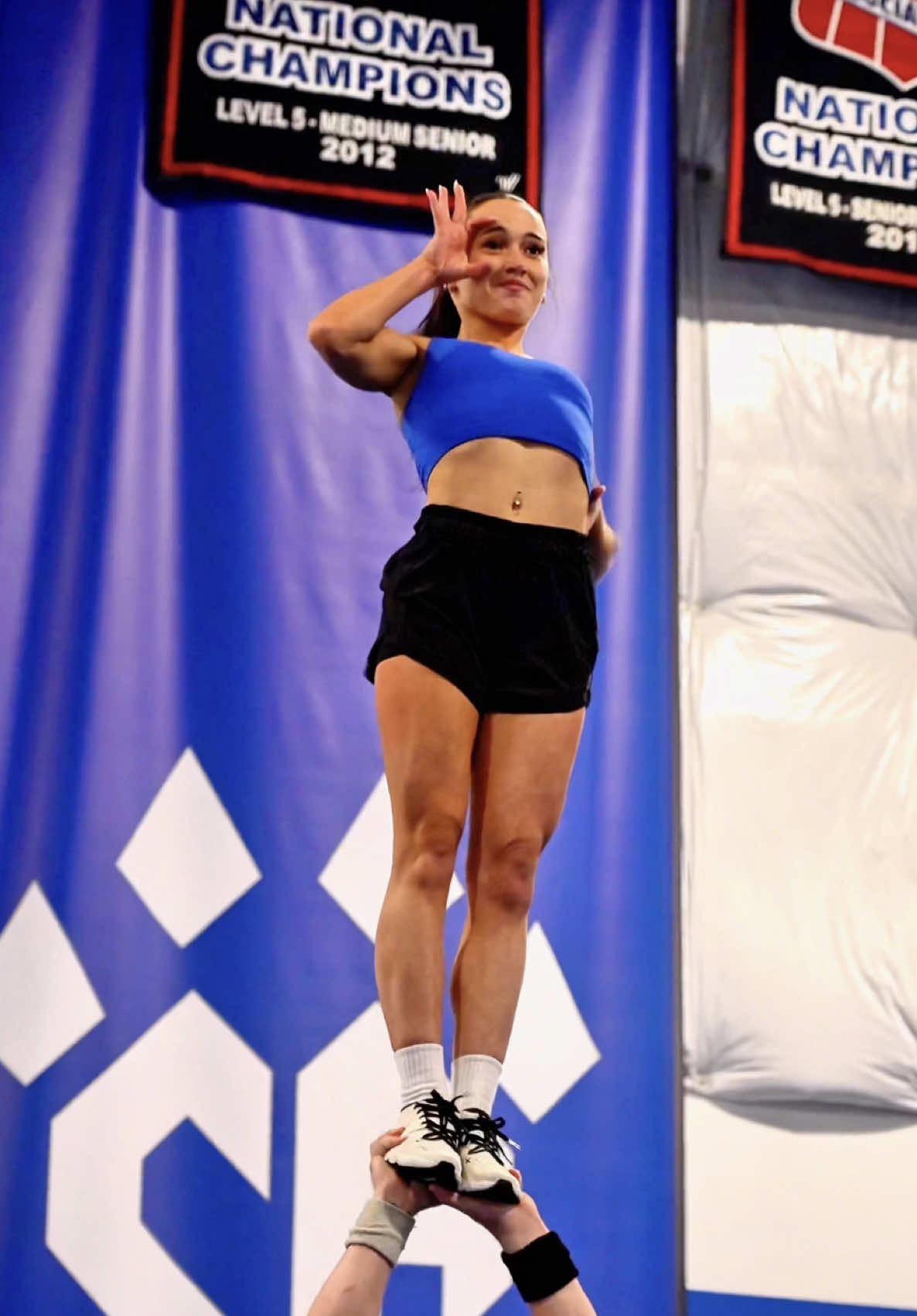 It’s ⏰ for a WILD(cat) Wednesday! Whose ready? 😼   . . . . . #cheerathletics #thebestofthebest #cheerathleticsplano #planocheer #dfwcheer