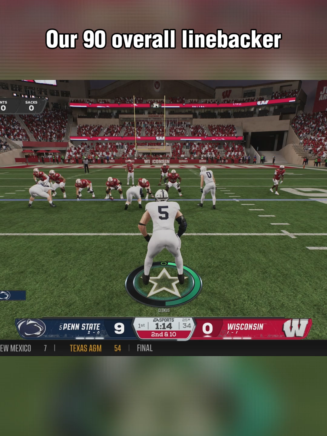 Becoming the best LB in CFB history - Part 11! #nfl #cfb #madden