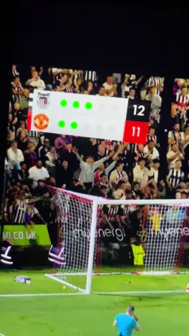 Grimsby just knocked Man Utd out on penalties!!!!