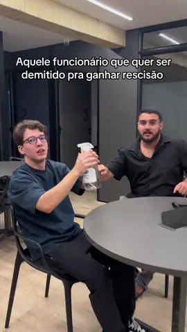 No final tá arriscado ser demitido com justa causa ainda kkkkkk