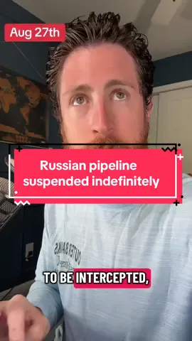 Russian pipeline suspended indefinitely 