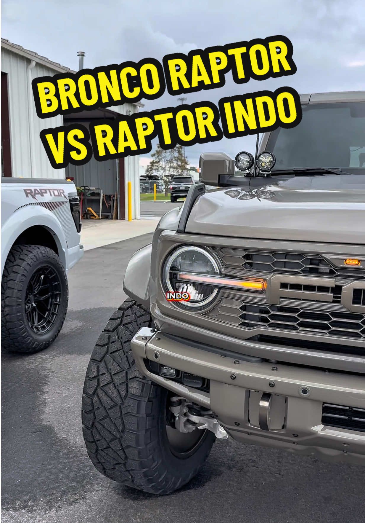AKINS FORD INDO Comparison #realdealneal #wildwillies #akinsford #vossen @vossen @raptor_lawn_services @raptor.world