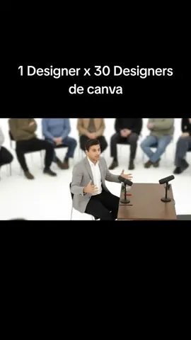 1 Designer vs 30 Designers de canva #foryoupage #ia #design  #canva #adobe