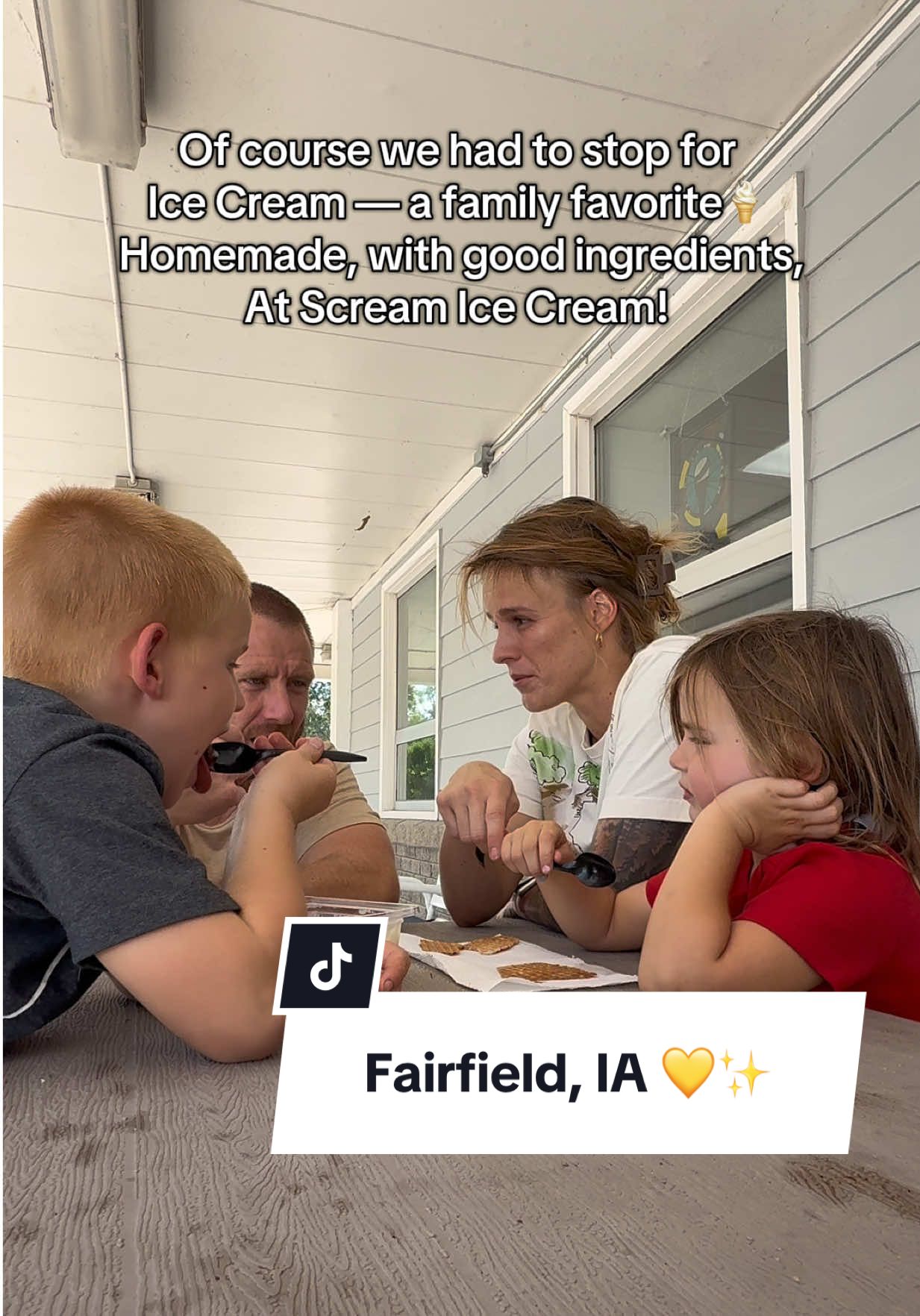 When your plans fall apart but the day turns out even better ✨  Fairfield, you get us. 💛 @Visit Fairfield Iowa  #TravelTok #TravelIowa #FairfieldIowa #SmallTownCharm #FamilyDay