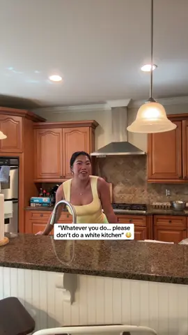 So apparently some of yall don’t like our kitchen 😅 but it’s genuinely my dream kitchen 🥹🫶 #kitchenremodel #kitchenupdate #kitchenrenovation 