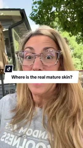 Where is the real mature skin??  I need the mature skin makeup tutorials from women in their 40’s and 50’s that don’t get filler or Botox. Where are you?? #matureskin #MakeupRoutine #nofiller #over40 #nobotox 