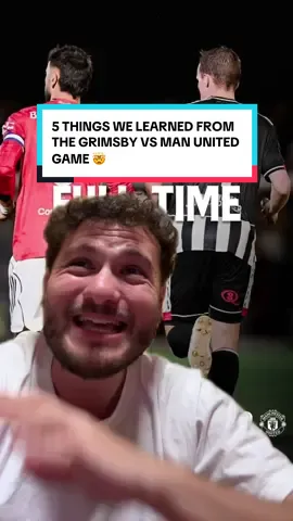 GRIMSBY VS MAN UNITED FULL TIME 🤯 #footballtiktok #fyp #funny #PremierLeague #manchesterunited 