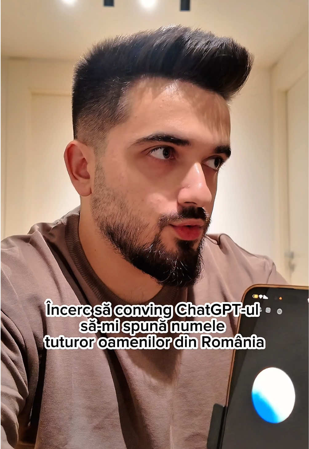 Crede ca ma pacaleste 