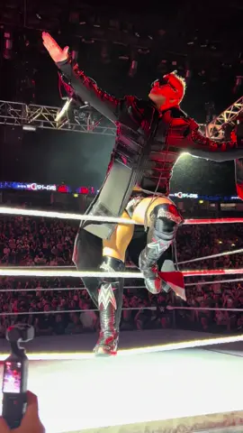 The Miz Entrance WWE Manchester #WWE #wwelive #wwemanchester #themiz #joehendry 