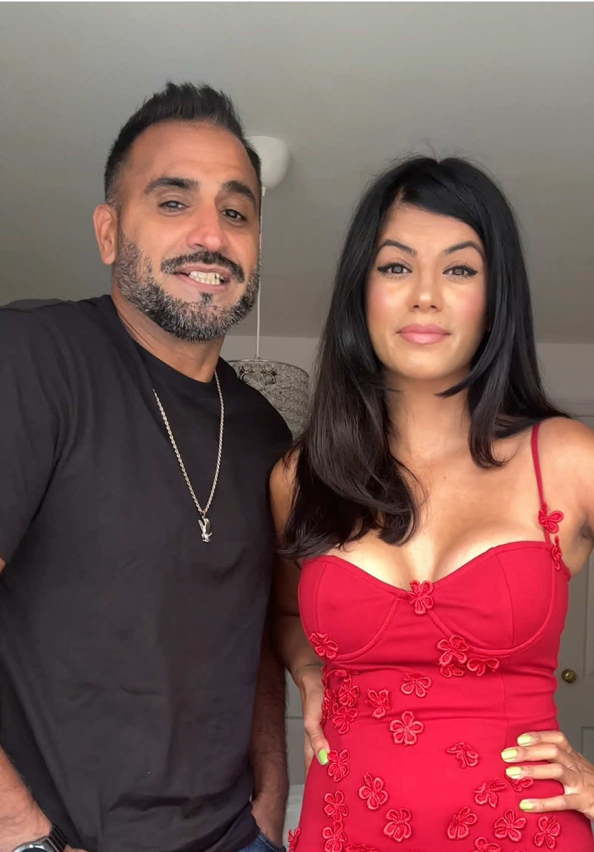 POV: asking my husband for his  honest opinion on my dress ❤️ #fyp #husbandandwife #dress #fashion #beauty #relatable #husbandwifecomedy #wolddress #wolddressgirl #red #reddress @Wolddress 