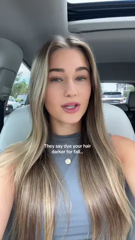 ☺️🍁✨ #hairtransformation #fallhaircolor 