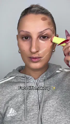 Face lift makeup tips (without the surgery). Concealer and blush placement is key ✔️ #glamraider #makeuptips #faceliftmakeup #concealer #blush 