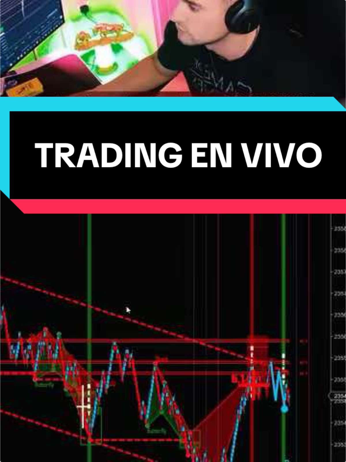 Trading en vivo todos los dias en Tiktok, seguime para no perdertelo. Trading de futuros y empresas de fondeo #trading #futuros #empresasdefondeo