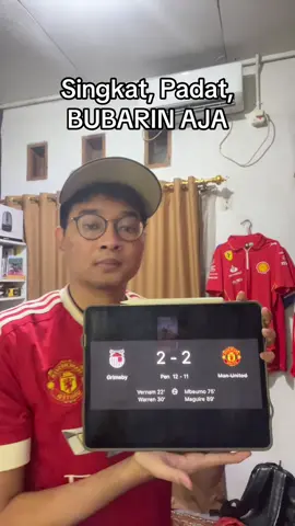 emyu kalah sama tim divisi 4 inggris😭 #manchesterunited #grimsby #eflcup