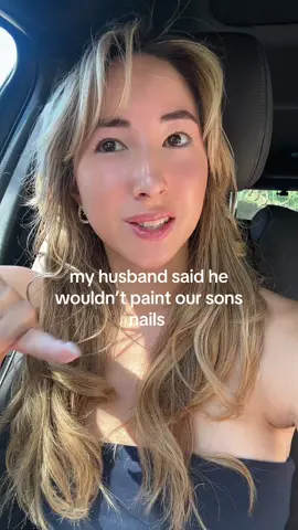 Honestly I can’t paint them either they’re too tiny  #boys #momlife #raiseboysandgirlsthesame 