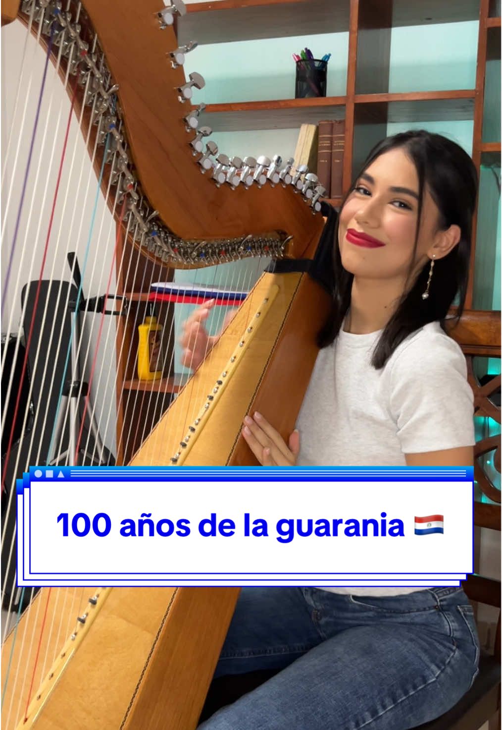 100 años de la guarania! Les comparto hoy una de mis favoritas 😍  🎶 Yo no se porqué - Delfor Boggino  #arpa #guaranias #paraguay #cultura #arpaparaguaya 