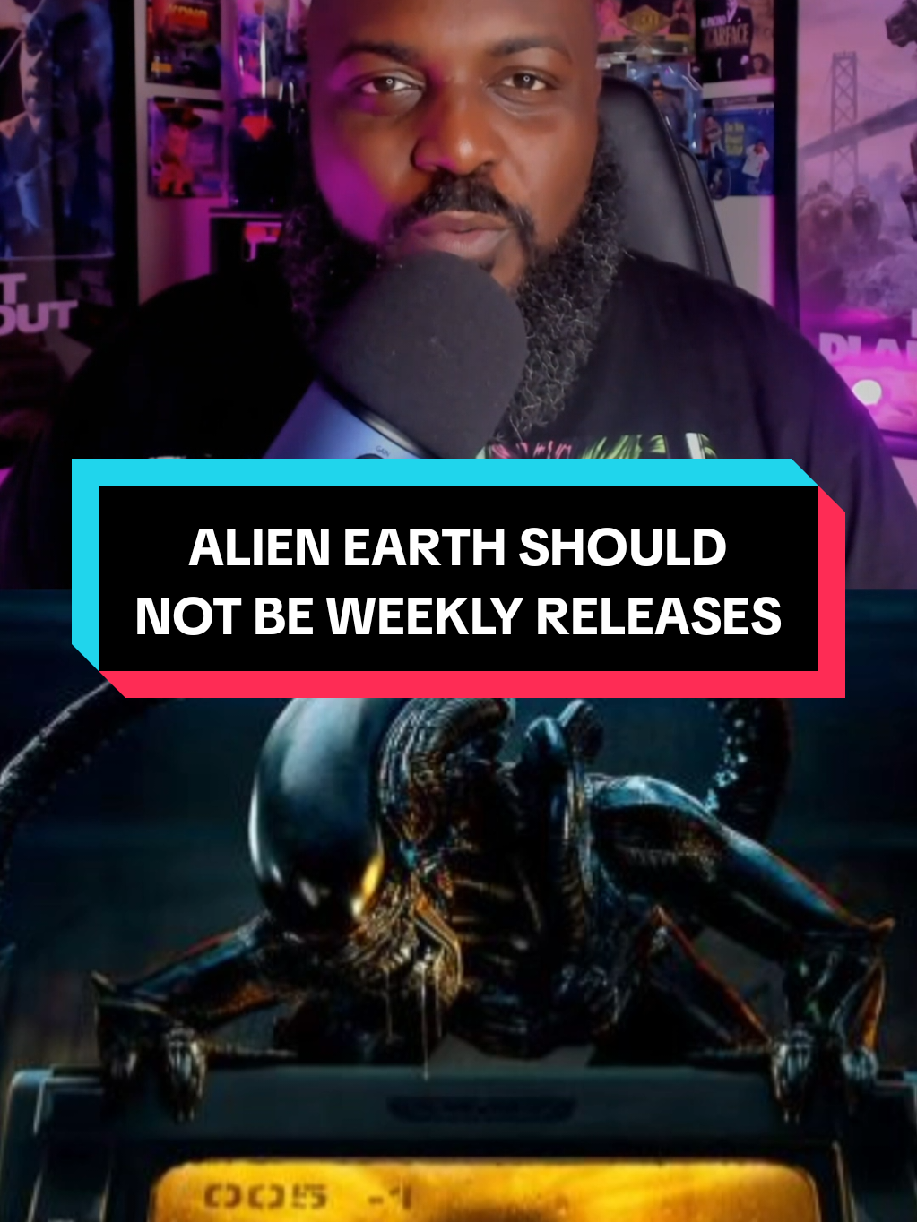 Alien Earth is FANTASTIC! But these Weekly releases are killing me! I am not a fan of this model and its only purpose is to make me mad 🤣  #alienearth #aliens #alienearthfx #fyp