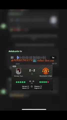 Haaa eyin temi ooo #adekunletv #football #manchesterunited #trend #lose  Manchester United lose to league 4 team 