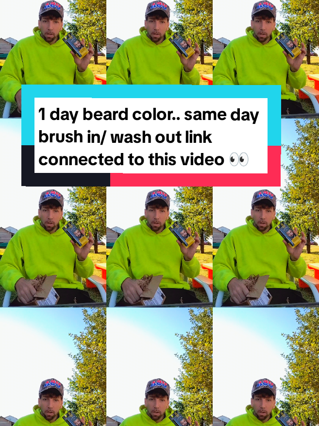 want a darker beard within 30 seconds and wash it out at the end of the day well look no further with this 1 day beard color up to 30 applications #beard #beardclub #tiktokshop #tiktok 