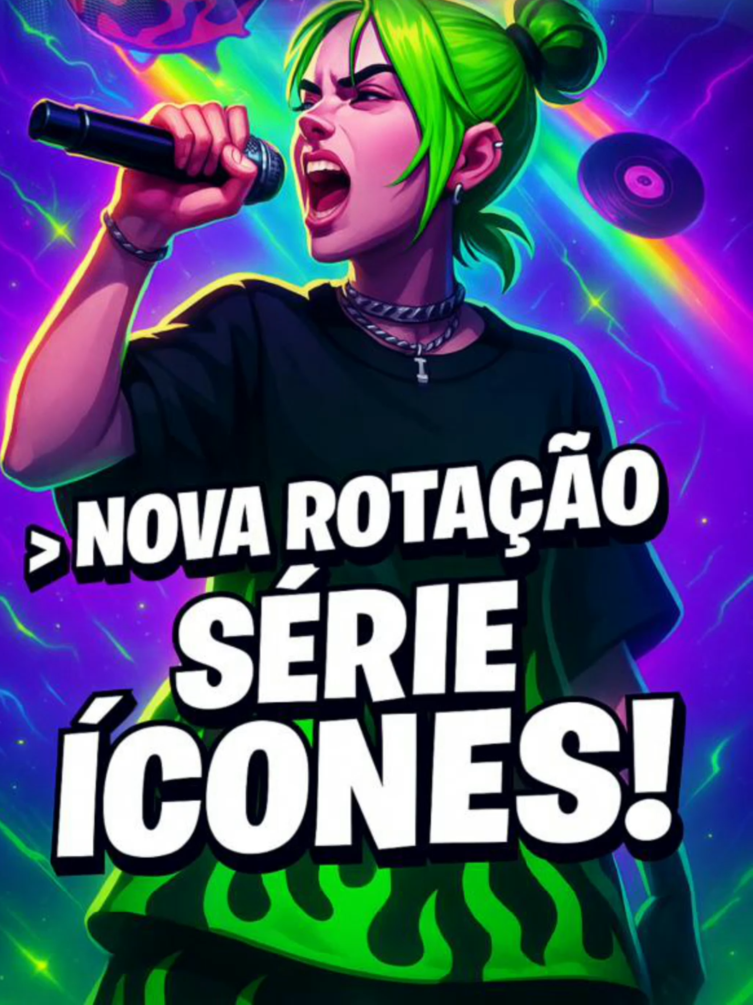 🎬 Aloha pra você do Brasil! 🌴 Temos nova rotação da Série Ícones chegando no Fortnite! ✨ 👉 Estamos no 11º Festival do Fortnite, e a Epic já confirmou que essa edição vai ser uma homenagem a tudo que já rolou no Festival. Ou seja, prepare-se: várias skins da Série Ícones vão começar a voltar nos próximos dias. 🔥 No momento, temos o Eminem na loja com suas três versões disponíveis. E a lógica dessa nova rotação parece ser a seguinte: Chega um Ícone específico (junto com suas variantes); Fica alguns dias; Sai da loja; E logo depois entra outro Ícone. Ainda estamos estudando como essa rotação vai funcionar exatamente, mas tudo indica que vai ser um giro bem dinâmico das skins mais pedidas da comunidade. #fortnitebrasil #FortniteBR #fortnite #foryoubr #foryoupage❤️❤️ #fortiniteclips #FortniteNotícias