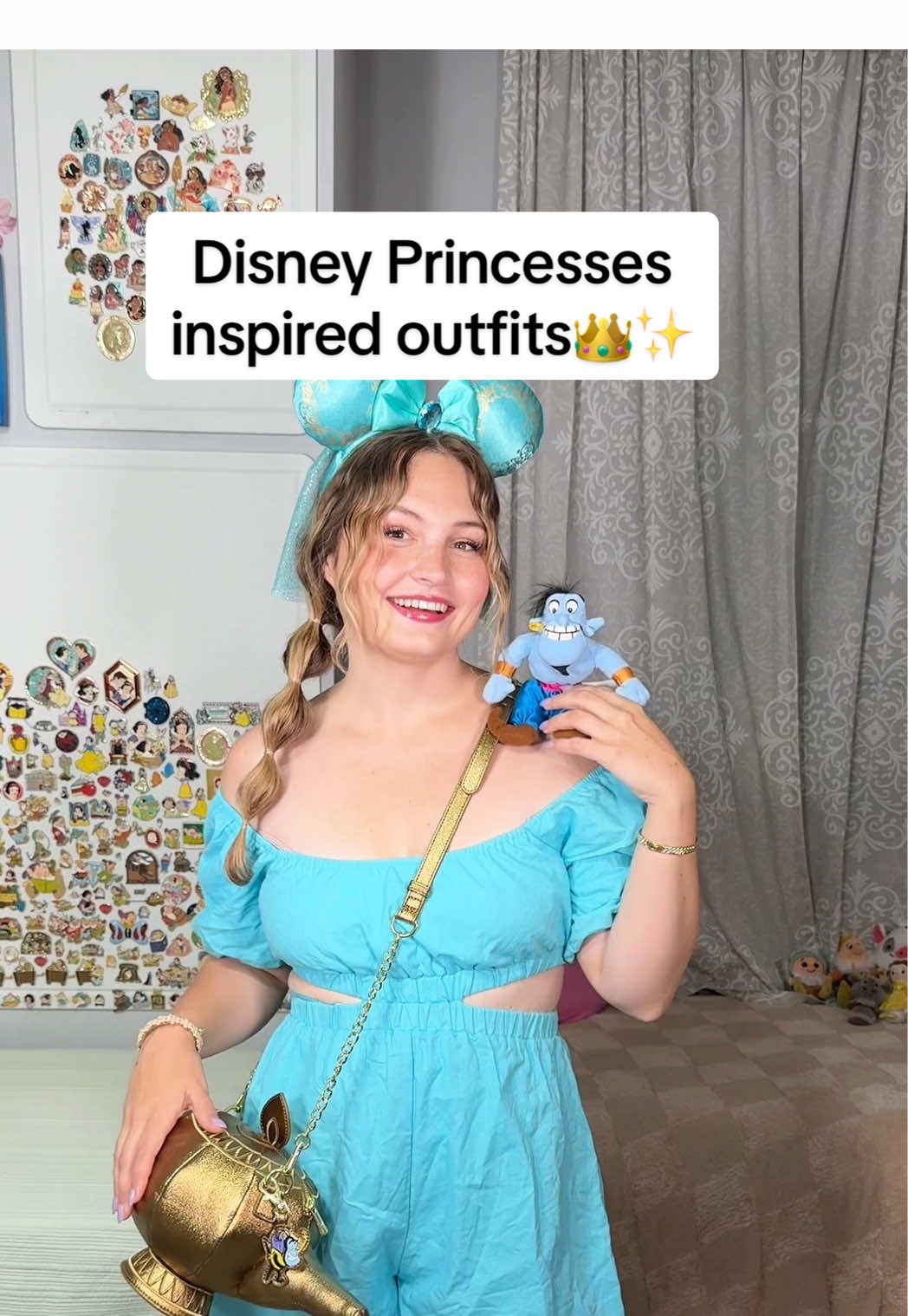 WORLD PRINCESS WEEK has me breaking out all my Disney Princess outfits for some fun in Magic Kingdom!! 🥰✨ Should I wear Sleeping Beauty, Jasmine, or Tiana next?? @Disney Style #disneyoutfits #disneystyle #disneyprincesses #disneyoutfitinspo 