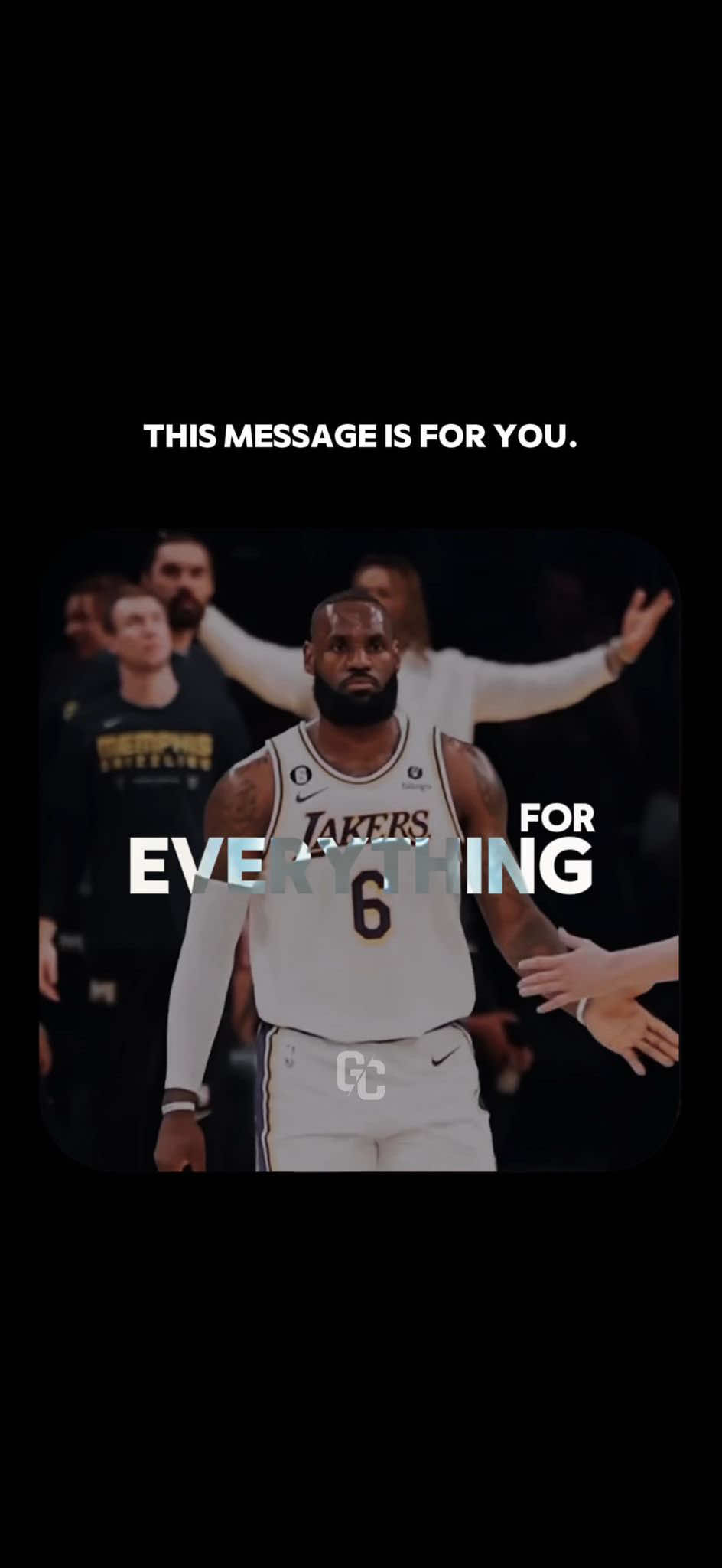 Send this to someone who needs this word today. 💯 Speaker: @williamkinghollis ——————————————— The right message at the right moment can be your final push to greatness. Stay locked in. ——————————————— #motivation #lebron #itsonyou  #berealwithyourself