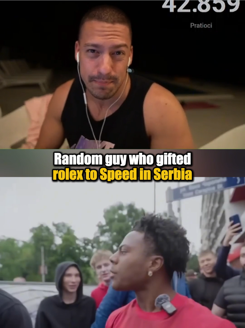 Random guy who gifted rolex to speed in Serbia #bakaprase #bakapraseflex #ishowspeed #fyp #viral @bakaprase @slipz 🎥 @IShowSpeed 