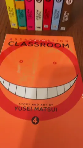 I posted half of my Assassination Classroom collection today! Which one did you see first?  #assassinationclassroom #volume4  #shonenjump #manga #collection