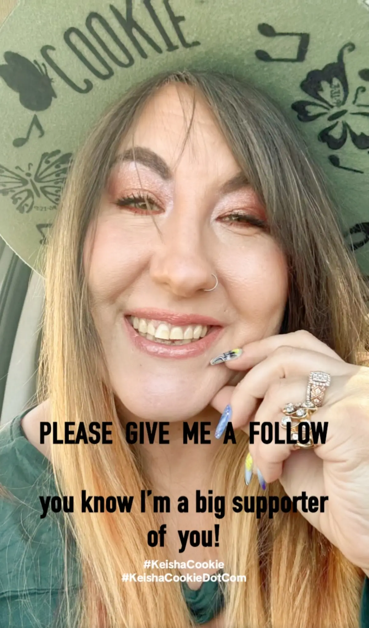 💙 Okay fam, you know me—I’m always out here hyping others up, following, sharing, supporting, encouraging. That’s my heart. But today, I’m asking for something I don’t normally ask for… a little love back. If my page has ever made you laugh, cry, encouraged your faith, or just reminded you that you’re not alone—would you hit that follow? Maybe even share my page so more people can join this community? 🙌 Every single person matters here, and you help me keep going. Thank you for being part of this journey with me. #KeishaCookie #SupportAndGrow #ShareTheLove #CommunitySupport #FaithFamily