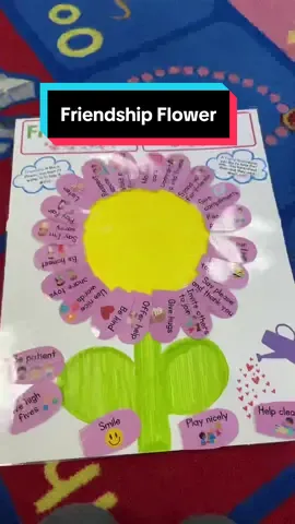 Be Kind day 💛 Books: My New Friend Is So Fun! + Be Polite and Kind 📚 Activity: Friendship Flower 🌼 Each child gets a petal and adds one way to be kind—share, invite, help, use kind words. We’ll build the flower together and hang it as our class reminder. Find the Friendship Flower resource at preschoolvibes.com.
