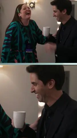 I need to see all of their bloopers. #Hacks #MeganStalter #PaulWDowns #KaylaSchaeffer #JimmyLuSaque