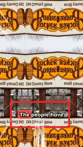“cracker barrel says nope to change 👀 sticking with their classic old logo! 🪵🍳 #crackerbarrel #branding #logo #news #trendingnow #nostalgia”
