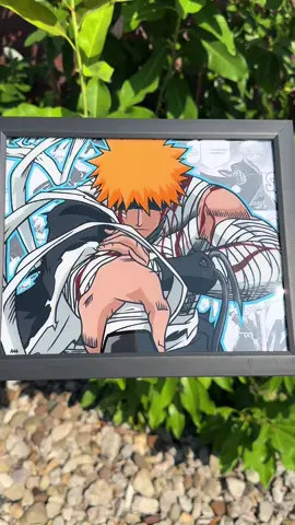 #ichigo #ichigokurosaki #anime #bleach #animeglasspainting 