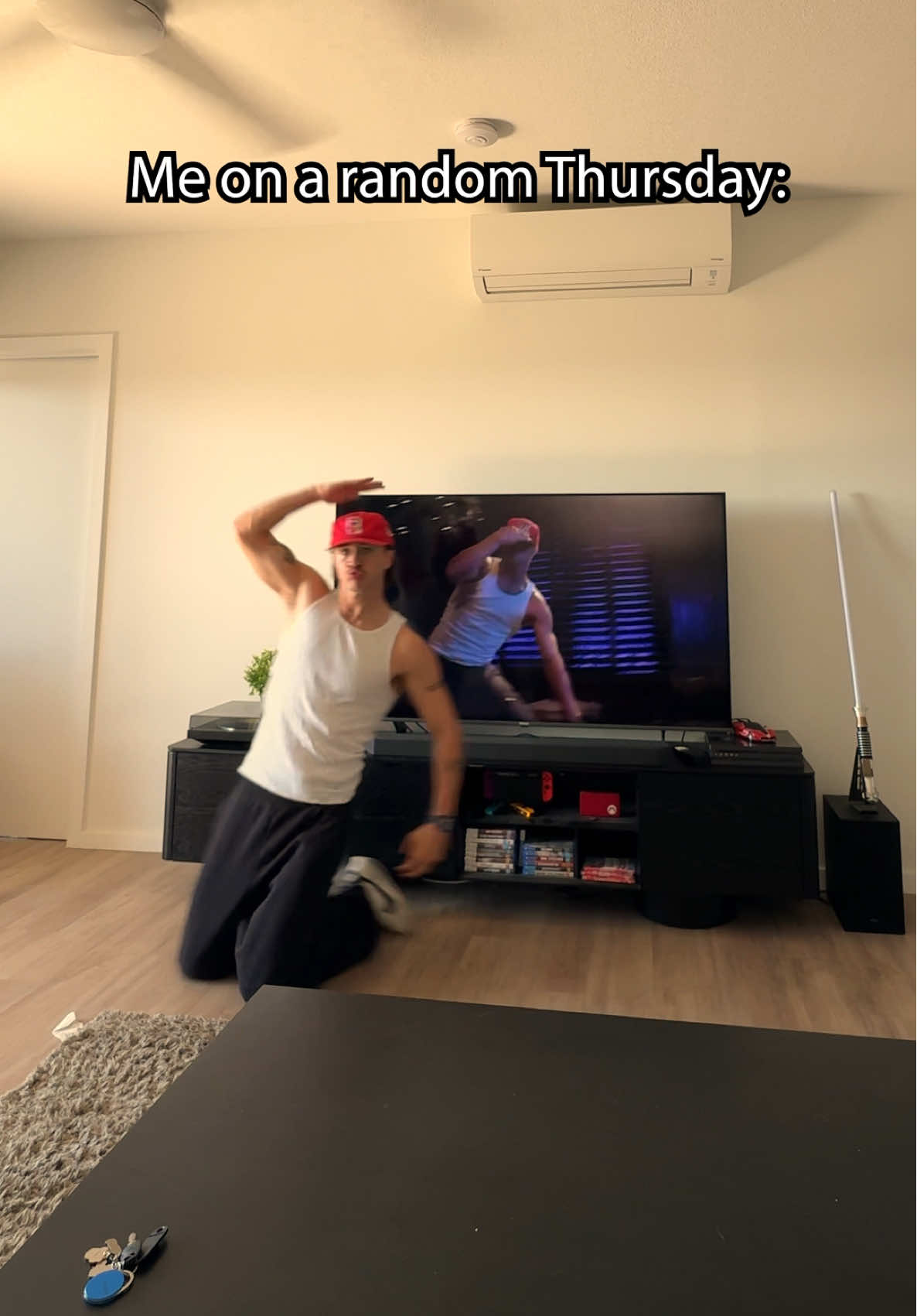 Sorry downstairs neighbours 🕺 #nathanlust #magicmike 