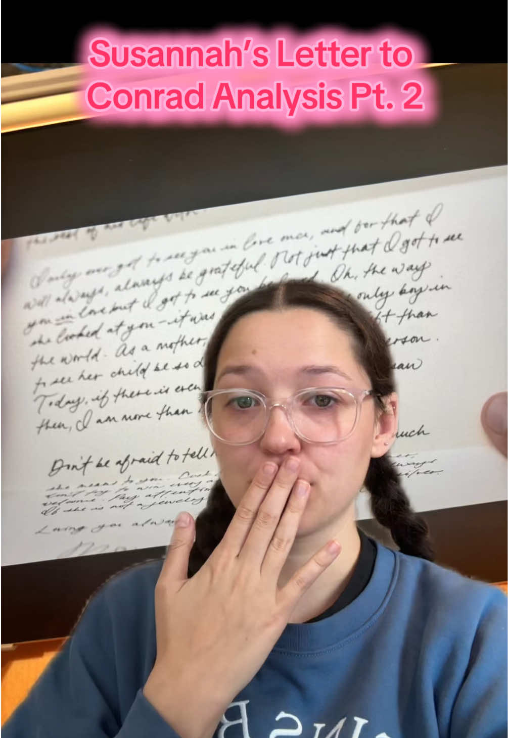 I love how beautiful Susannah’s letter to Conrad was. I feel like all this actions throughout season 3 of the summer I turned pretty foreshadowed the final paragraph @the summer i turned pretty #greenscreen #tsitp #tsitpseason3 #thesummeriturnedpretty #thesummeriturnedprettyseason3 