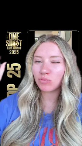 No seriously thank ALL Y’ALL!! This wouldn’t have happened without your support & votes 😭🫶🏼 #oneshothairawards #oneshottop25 #btchairshow #behindthechair #live2dyebyhaley 