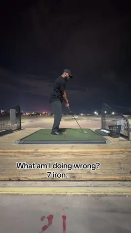 What am I doing wrong? 🤷🏾‍♂️ just learning from TikTok #golftiktok #golftok #golfer #golfswing 