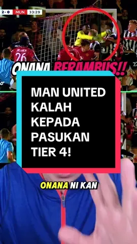 MAN UNITED DIMALUKAN GRIMSBY!! #SukanDiTikTok #manchesterunited #onana #grimsby 