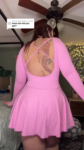 Replying to @Shapeshipper everything about this dress is just perfect. #tennisdress #dress #fallfashion #plussize #openback 