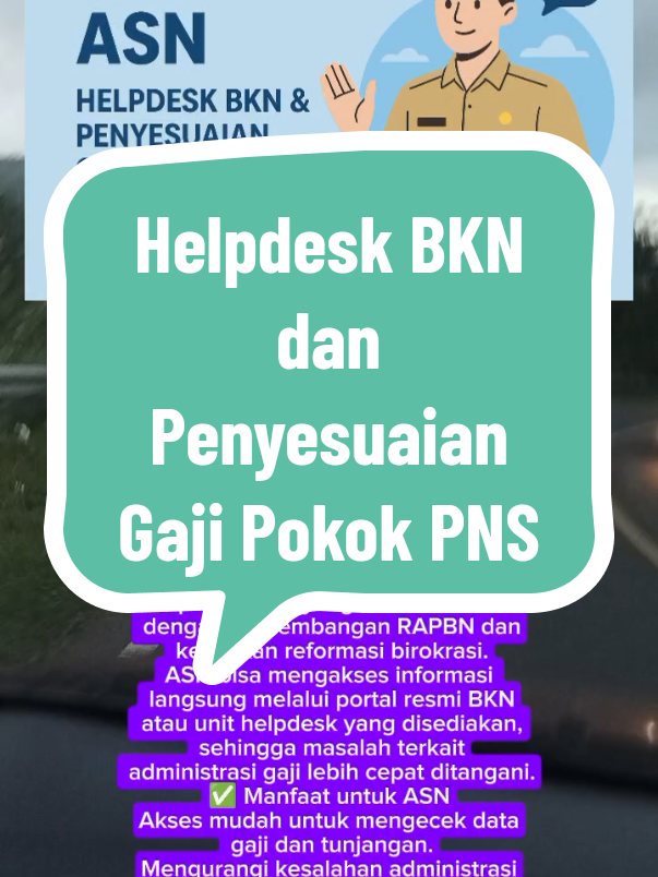 Helpdesk BKN dan Penyesuaian Gaji Pokok PNS #pns #asn #bkn 