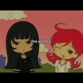 #duo #redhair #blackhair #girls 