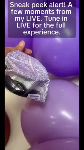 Sneak peek alert! A few moments from my LIVE. Tune in LIVE for the full experience.#tiktoklive #livehighlights 