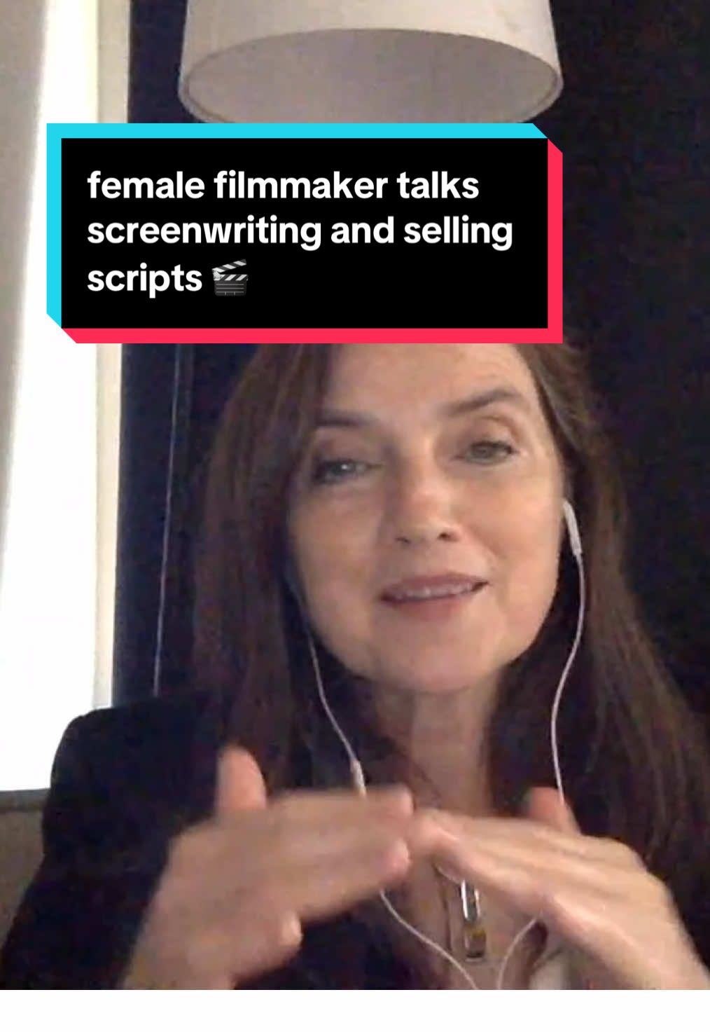 Replying to @Amy Piero this is so late Amy, I’m sorry 🫣 BUT we have an answer for you from writer/director Jacqueline Christy (MAGIC HOUR) #writersoftiktok #screenwriting #womeninfilm #filmlikeagirl #femalefilmmaker 