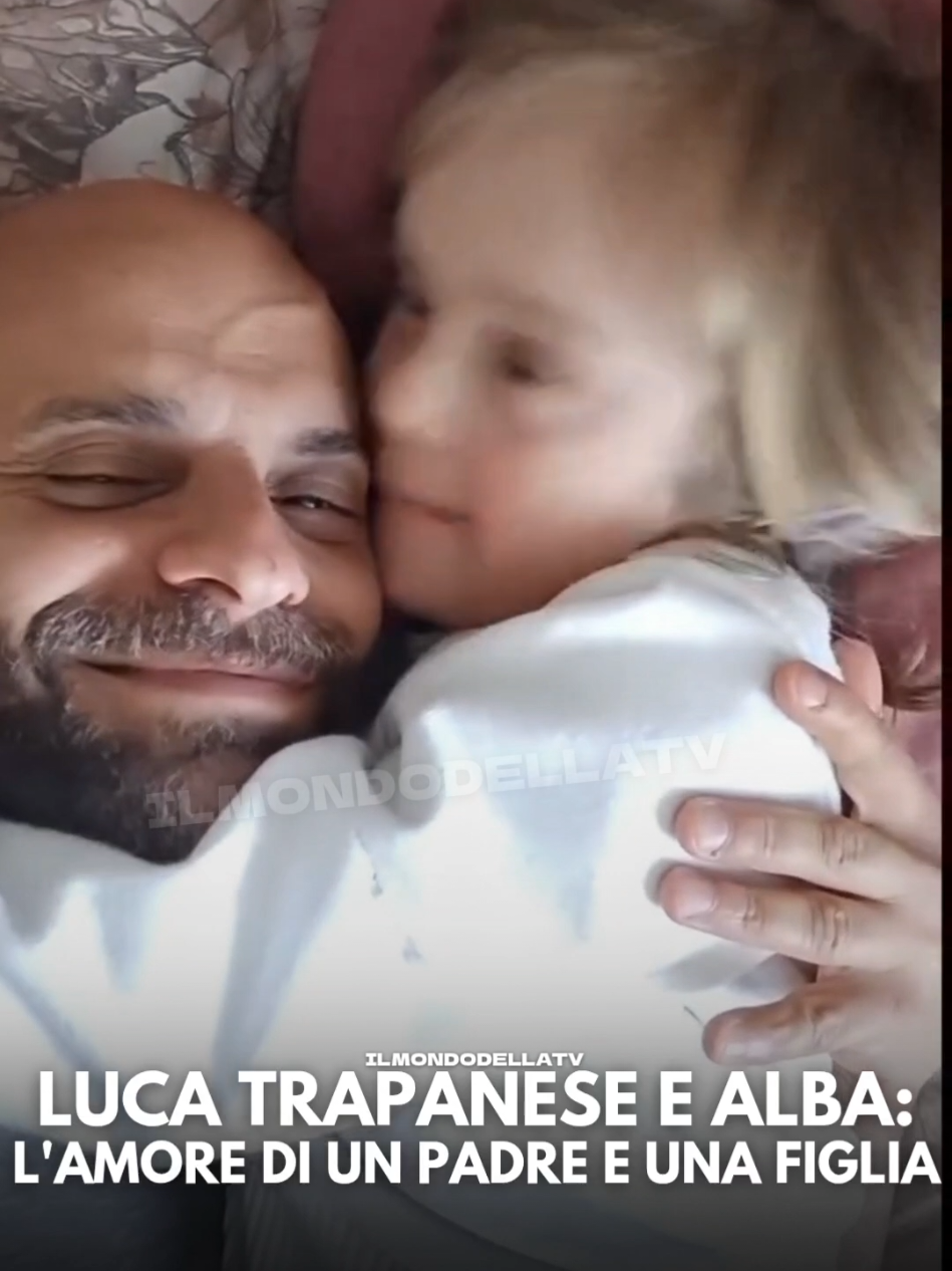 #LucaTrapanese & #Alba: l'amore di un padre e una figlia 🥹❤️ #news #tv 
