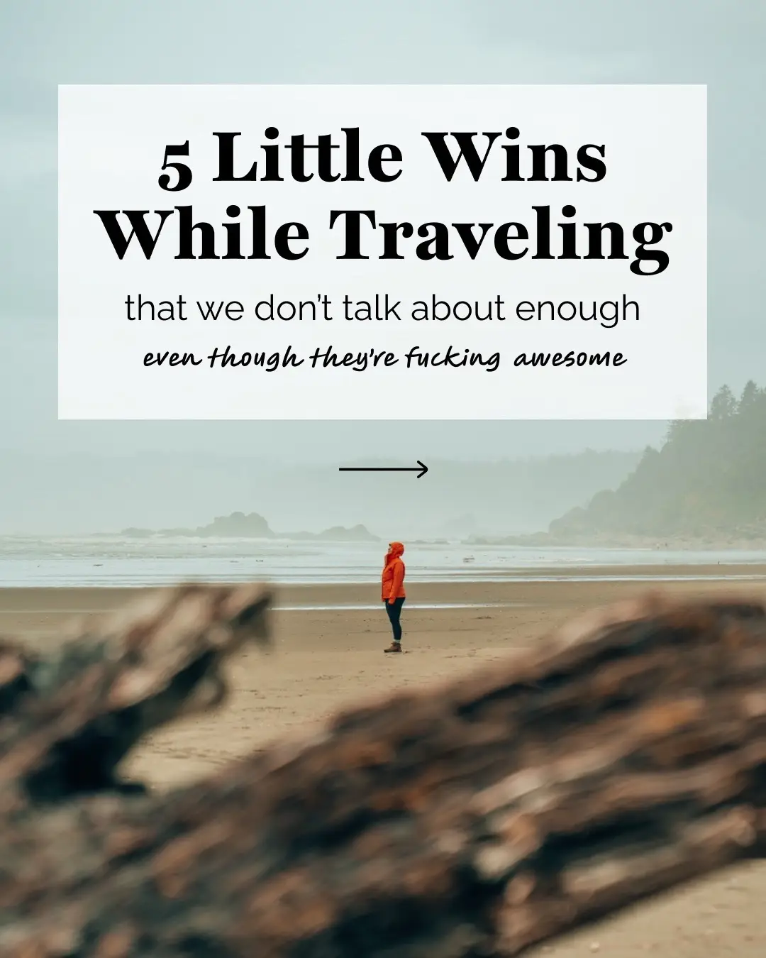 Which little win speaks to you? Or what are some other little wins for when you travel that have you like YUUUUP! #traveltok #TravelMemories #travelphotography 