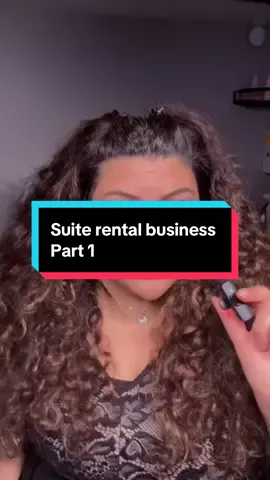 Part 1  #suiterental #salonsuite #lashsalon #salonowner #lashesoftiktok 