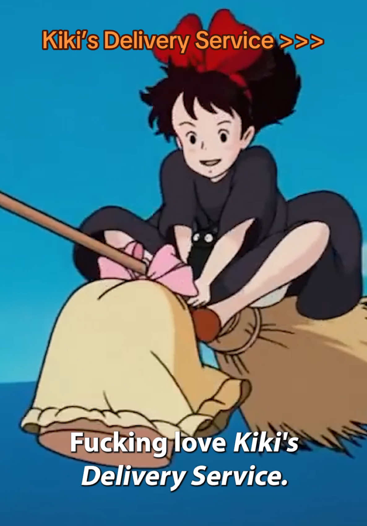 Which Studio Ghibli movie would you show people of the future? 👀 #kikisdeliveryservice #studioghibli #miyazaki #anime #alienearth 