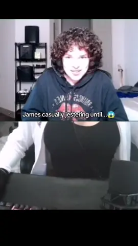 @James Sapphire jestermaxing in front of speed #lookism #bpedit #mog #looksmax #blackpil #jestermax #jamessapphire #curlyheadjames #trueadam 